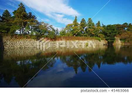 Tsuruga castle and moat 45463066