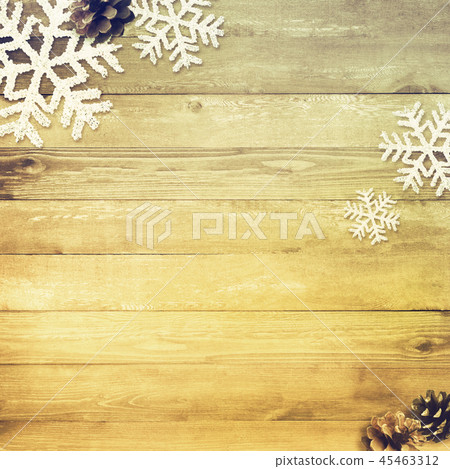 Background-Wood Grain-Christmas-Ornament 45463312