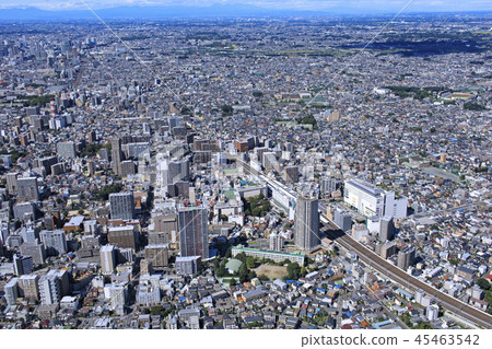 Around Urawa Station / Aerial 45463542