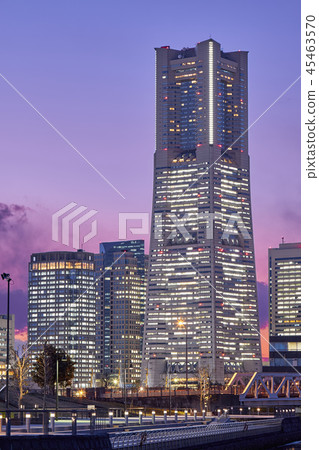 橫濱夜景神奈川縣港未來 橫濱夜景神奈川縣港未來 45463570