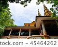 Wat(temple), Burmese style, in Chiang Mai,Thailand 45464262