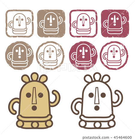 Minowa和復古圖標集 45464600