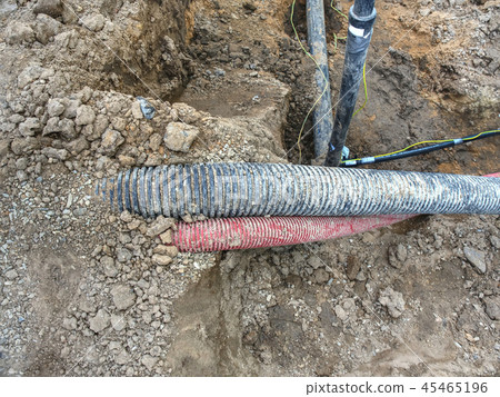 Electric, optic, gas tube and pipeline utilities 45465196