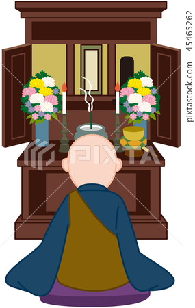 Buddhist altar 45465262