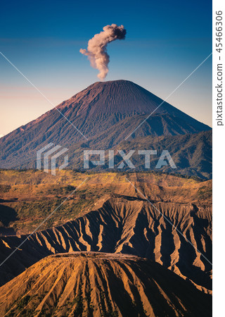 Landscape of Bromo volcano mountain, Indonesia Landscape of Bromo volcano mountain, Indonesia 45466306