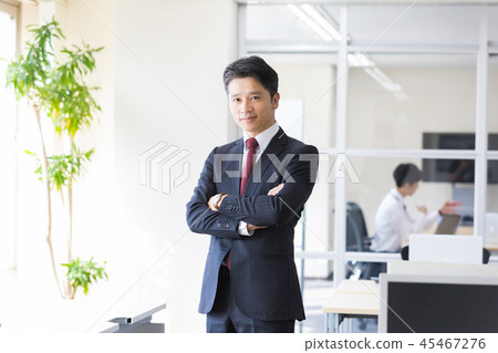middle businessman middle businessman 45467276