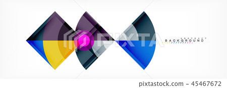 Modern geometric abstract background 45467672