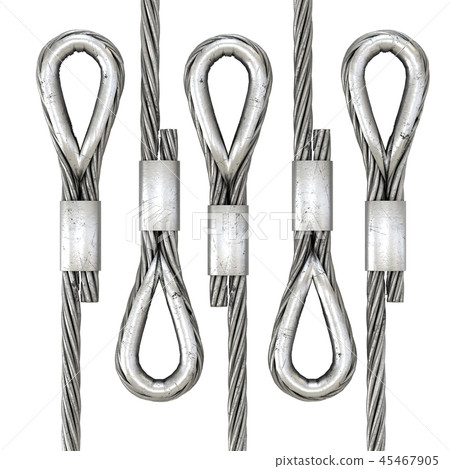 Metal Thimble and steel wire rope 45467905