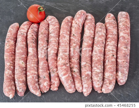 pork sausages in studio pork sausages in studio 45468255