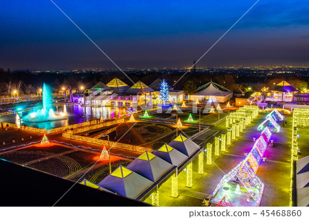 Gunma Gunma Flower Park Illumination Festa 45468860