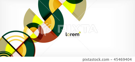 Modern geometric abstract background 45469404