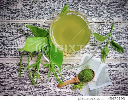 Tea .Gumnema inodorum (Lour.)  45470193