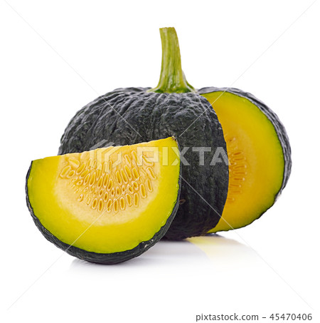 pumpkin isolated on the white background. pumpkin isolated on the white background. 45470406