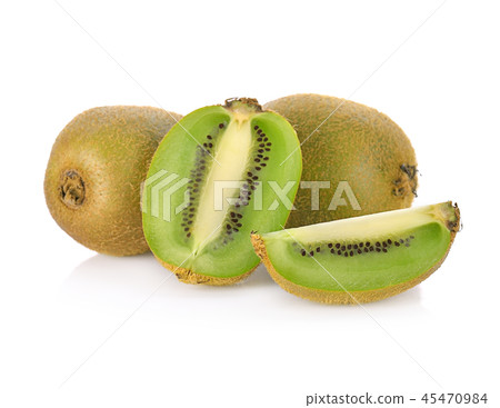 slices of kiwi fruit isolated on white slices of kiwi fruit isolated on white 45470984