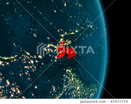 Tajikistan at night 45472759