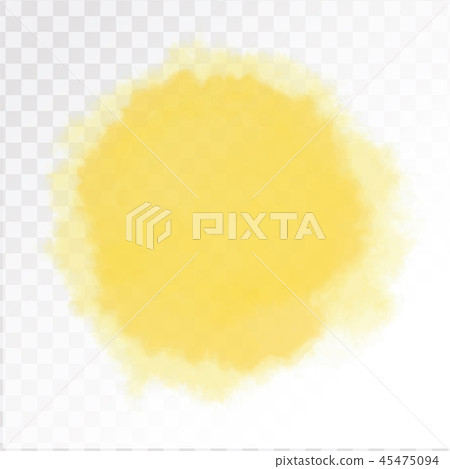 Watercolor sun, isolated on transparent background. Vector illustration. Watercolor sun, isolated on transparent background. Vector illustration. 45475094