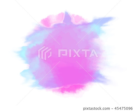 Watercolor spot, isolated on white background. Texture element. Vector illustration. Watercolor spot, isolated on white background. Texture element. Vector illustration. 45475096