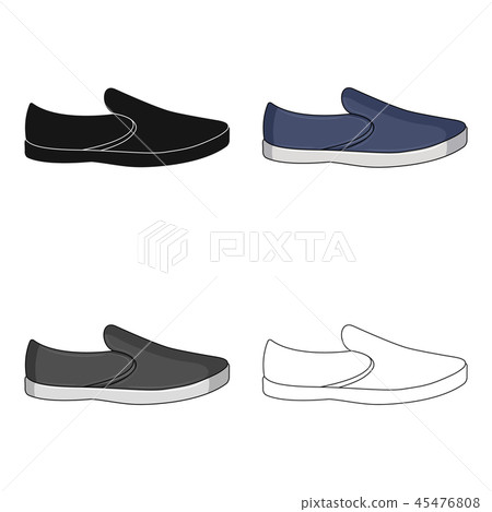 Blue men summer espadrilles . Summer comfortable shoes on the bare feet for everyday wear.Different Blue men summer espadrilles . Summer comfortable shoes on the bare feet for everyday wear.Different 45476808
