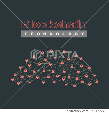 Blockchain technology, network, digital, system 45477276