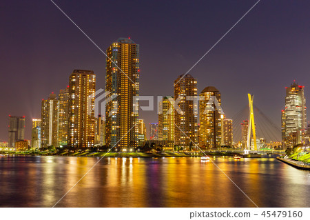 Tokyo · Moonlight waterfront 45479160