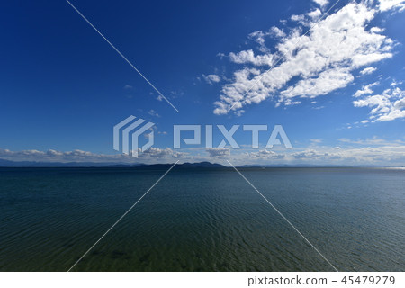Lake Biwa in the summer 45479279