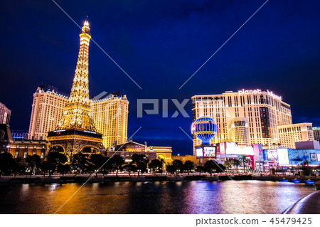 Las Vegas Night View Las Vegas Night View 45479425