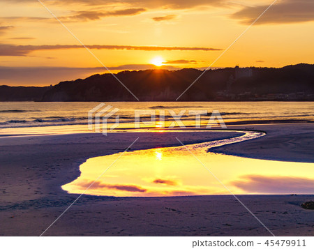 日落和大海 日落和大海 45479911