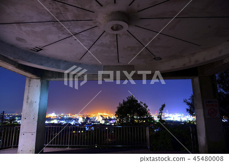<夜景> Happosan Park Handa City Observatory 45480008