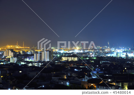 <夜景> Happosan Park Handa City Observatory <夜景> Happosan Park Handa City Observatory 45480014