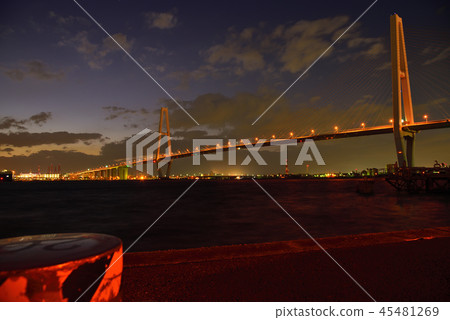 <植物夜景> Shiomi碼頭名古屋港Triton 45481269