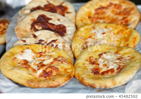 Khachapuri in foil close-up Khachapuri in foil close-up 45482502