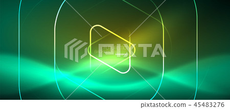 Color shiny neon lights background with abstract lines Color shiny neon lights background with abstract lines 45483276