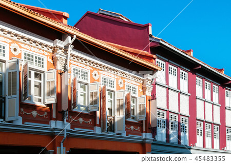 Colonial Baba Nyonya house Chinatown, Singapore Colonial Baba Nyonya house Chinatown, Singapore 45483355