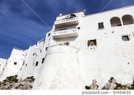 Walls of Ostuni old town 45484616