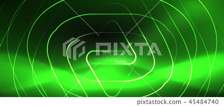 Dark black abstract background with neon colors and lines 45484740