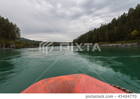 Rafting and boating on the Katun River Rafting and boating on the Katun River 45484770