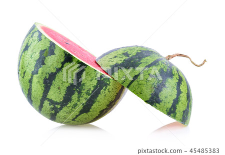 watermelon isolated on white background watermelon isolated on white background 45485383