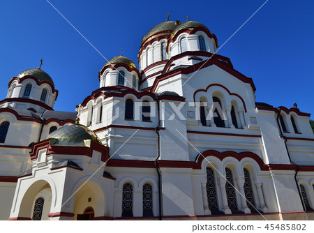 Panteleimon Cathedral in Novy Afonsky for men Monastery in Abkhazia 45485802