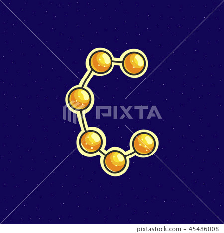 Space constellation letter 45486008