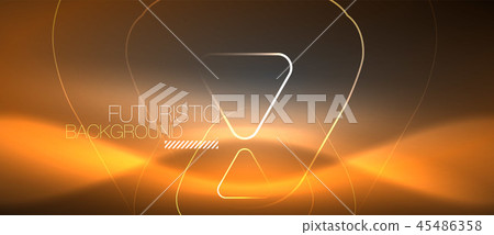 Vector neon color abstract background 45486358