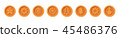 Santa Claus crypto currency Christmas winter new year holiday coins bronze vector set for Christmas 45486376