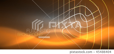 Vector neon color abstract background 45486404