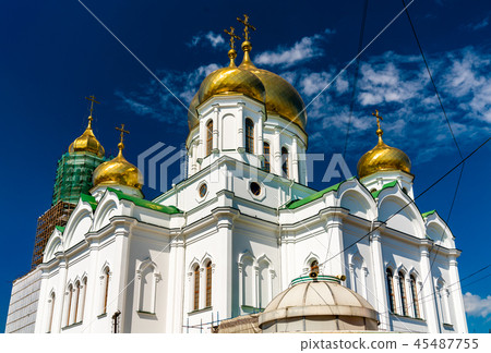 Rostov-on-Don Cathedral of the Nativity of the Blessed Virgin Mary. Russia Rostov-on-Don Cathedral of the Nativity of the Blessed Virgin Mary. Russia 45487755