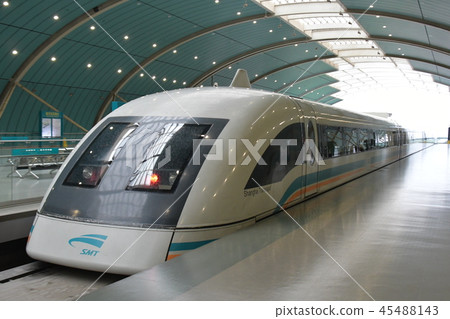 Chinese linear motor cars in Shanghai 45488143