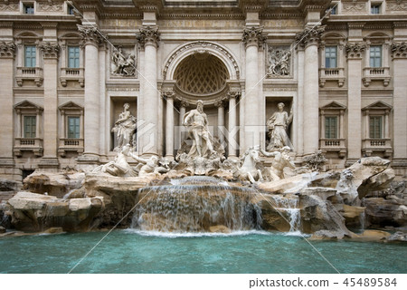 The Trevi Fountain - Rome 45489584