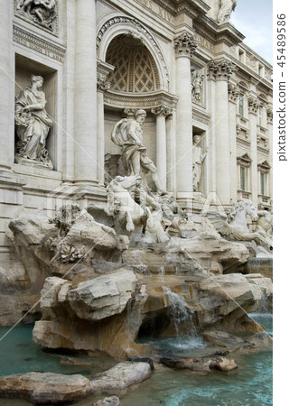 The Trevi Fountain - Rome 45489586