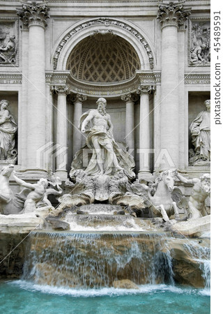 The Trevi Fountain - Rome 45489591
