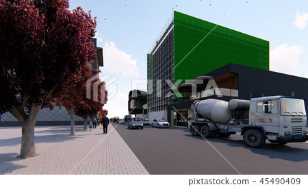 腳手架圖像建造場所珀斯2 45490409