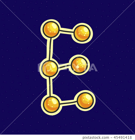 Space constellation letter 45491418