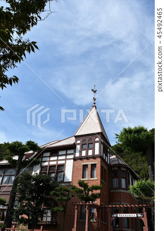 The Kobe Kitano Ijinkan Town in the fall The Kobe Kitano Ijinkan Town in the fall 45492465
